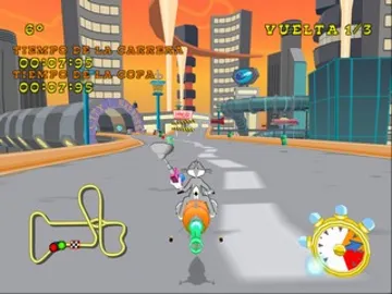 Looney Tunes - Space Race screen shot game playing